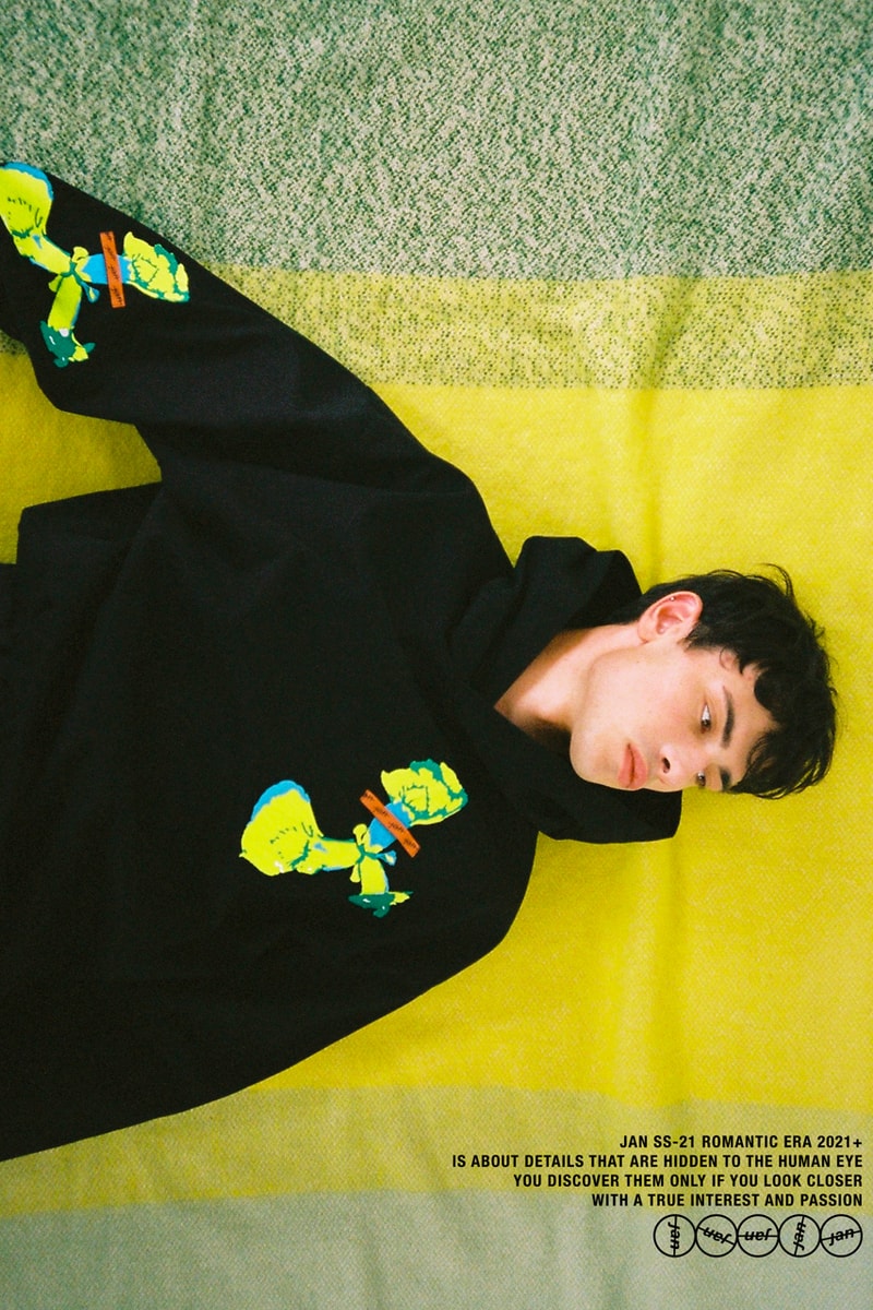 Jan Černý Spring/Summer 2021 SS21 Collection "ROMANTIC ERA 2021+" Lookbook Czech Emerging Designer Prague Virgil Abloh Louis Vuitton Internship 