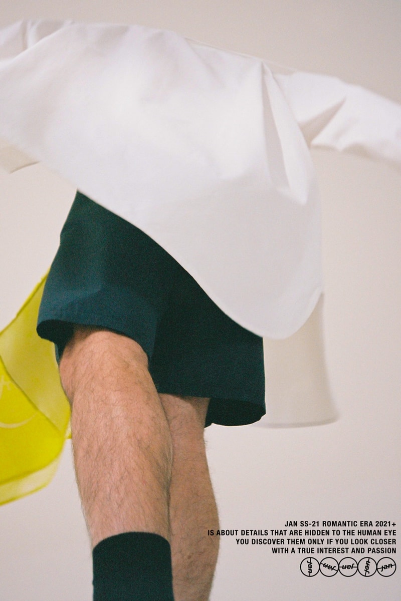 Jan Černý Spring/Summer 2021 SS21 Collection "ROMANTIC ERA 2021+" Lookbook Czech Emerging Designer Prague Virgil Abloh Louis Vuitton Internship 