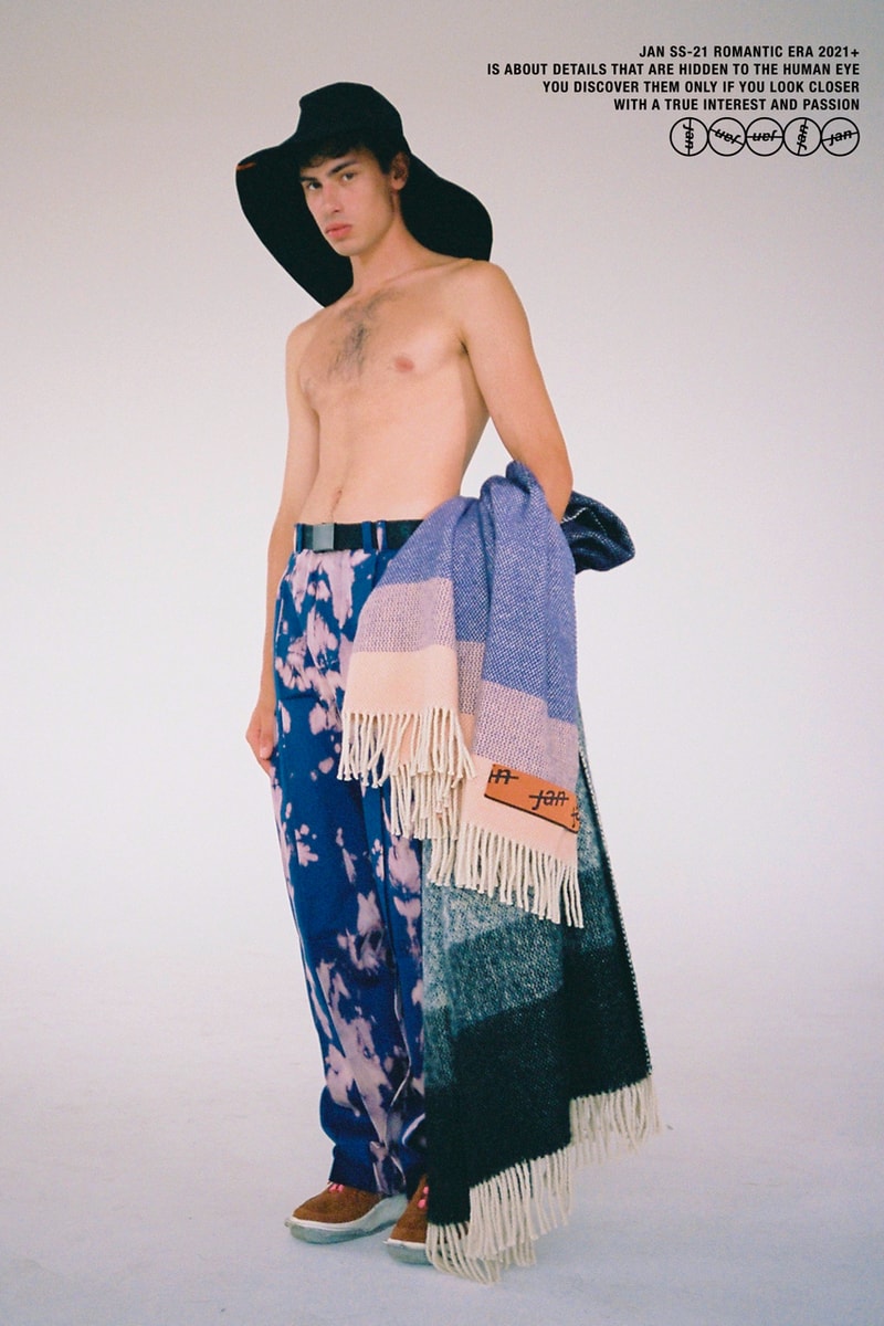 Jan Černý Spring/Summer 2021 SS21 Collection "ROMANTIC ERA 2021+" Lookbook Czech Emerging Designer Prague Virgil Abloh Louis Vuitton Internship 
