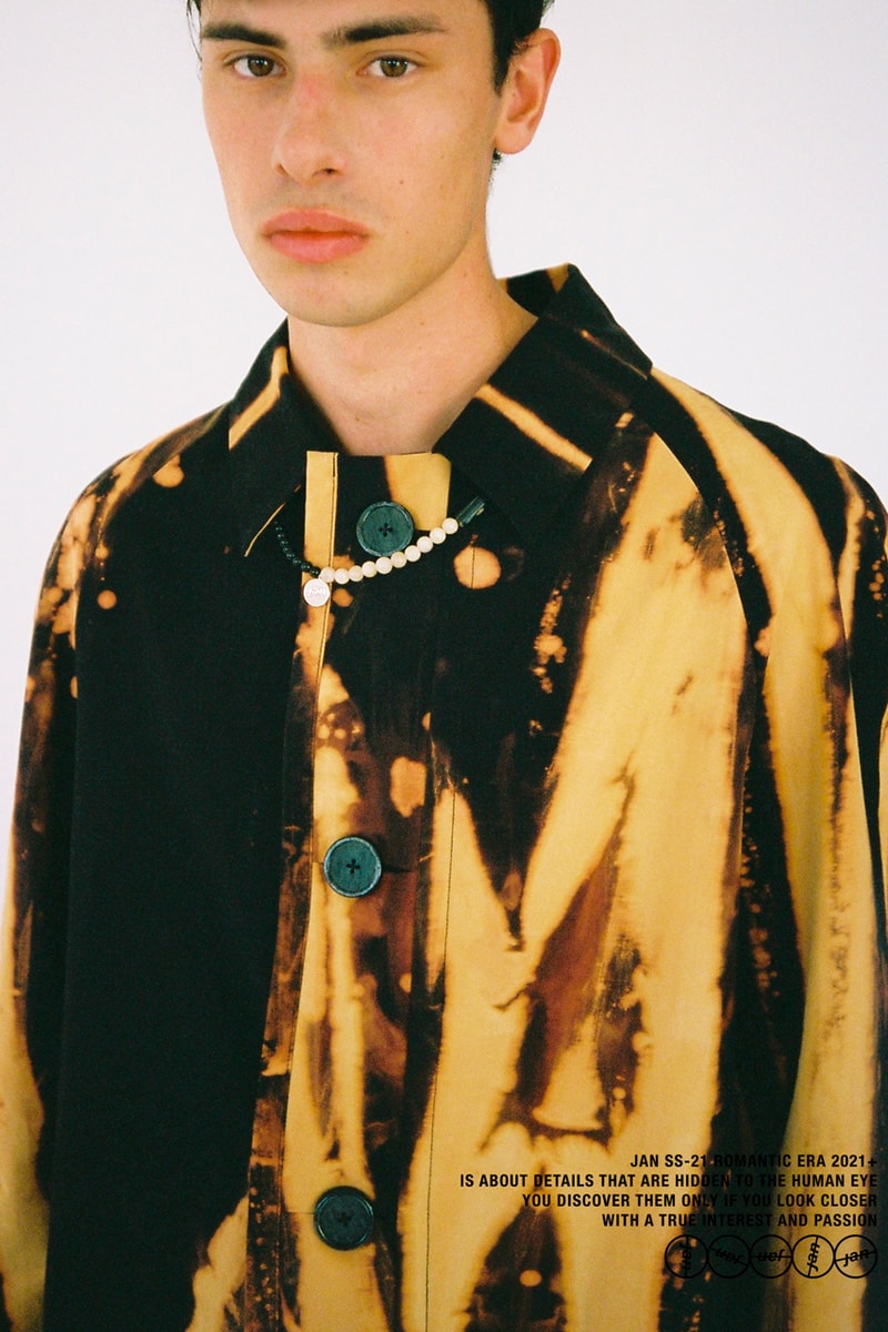 Jan Černý Spring/Summer 2021 SS21 Collection "ROMANTIC ERA 2021+" Lookbook Czech Emerging Designer Prague Virgil Abloh Louis Vuitton Internship 