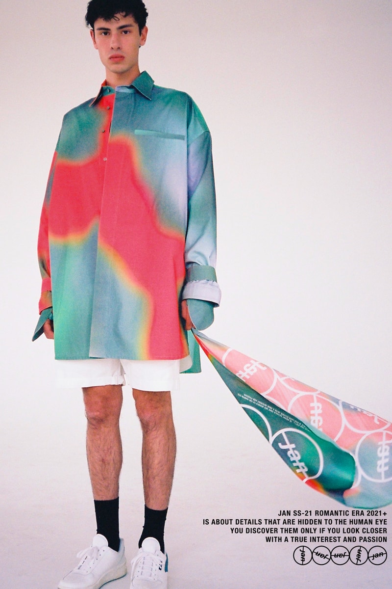 Jan Černý Spring/Summer 2021 SS21 Collection "ROMANTIC ERA 2021+" Lookbook Czech Emerging Designer Prague Virgil Abloh Louis Vuitton Internship 