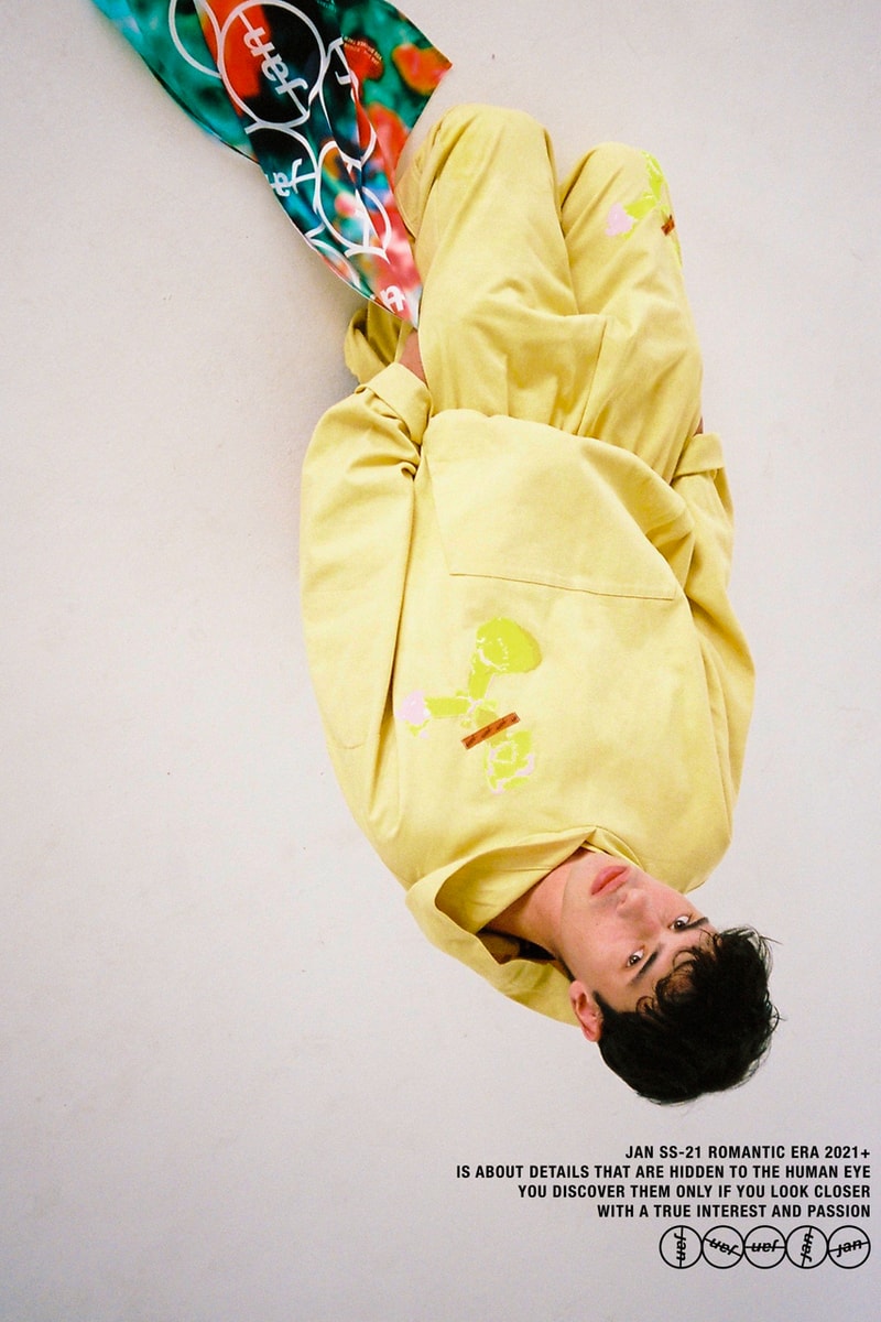 Jan Černý Spring/Summer 2021 SS21 Collection "ROMANTIC ERA 2021+" Lookbook Czech Emerging Designer Prague Virgil Abloh Louis Vuitton Internship 