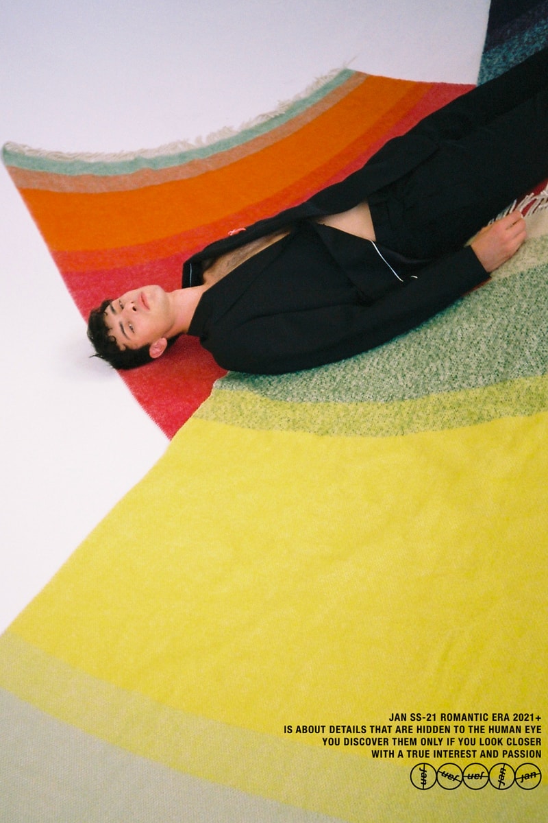 Jan Černý Spring/Summer 2021 SS21 Collection "ROMANTIC ERA 2021+" Lookbook Czech Emerging Designer Prague Virgil Abloh Louis Vuitton Internship 