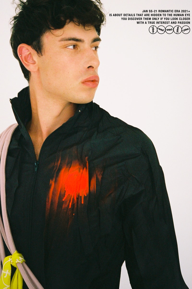 Jan Černý Spring/Summer 2021 SS21 Collection "ROMANTIC ERA 2021+" Lookbook Czech Emerging Designer Prague Virgil Abloh Louis Vuitton Internship 