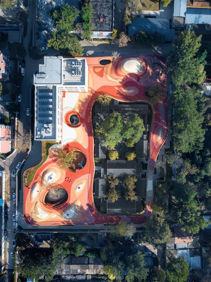 YueCheng Courtyard Kindergarten by MAD Architects ma yansong design exterior school beijing china