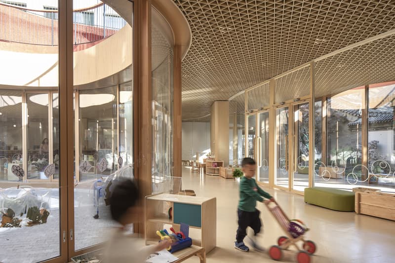 YueCheng Courtyard Kindergarten by MAD Architects ma yansong design exterior school beijing china