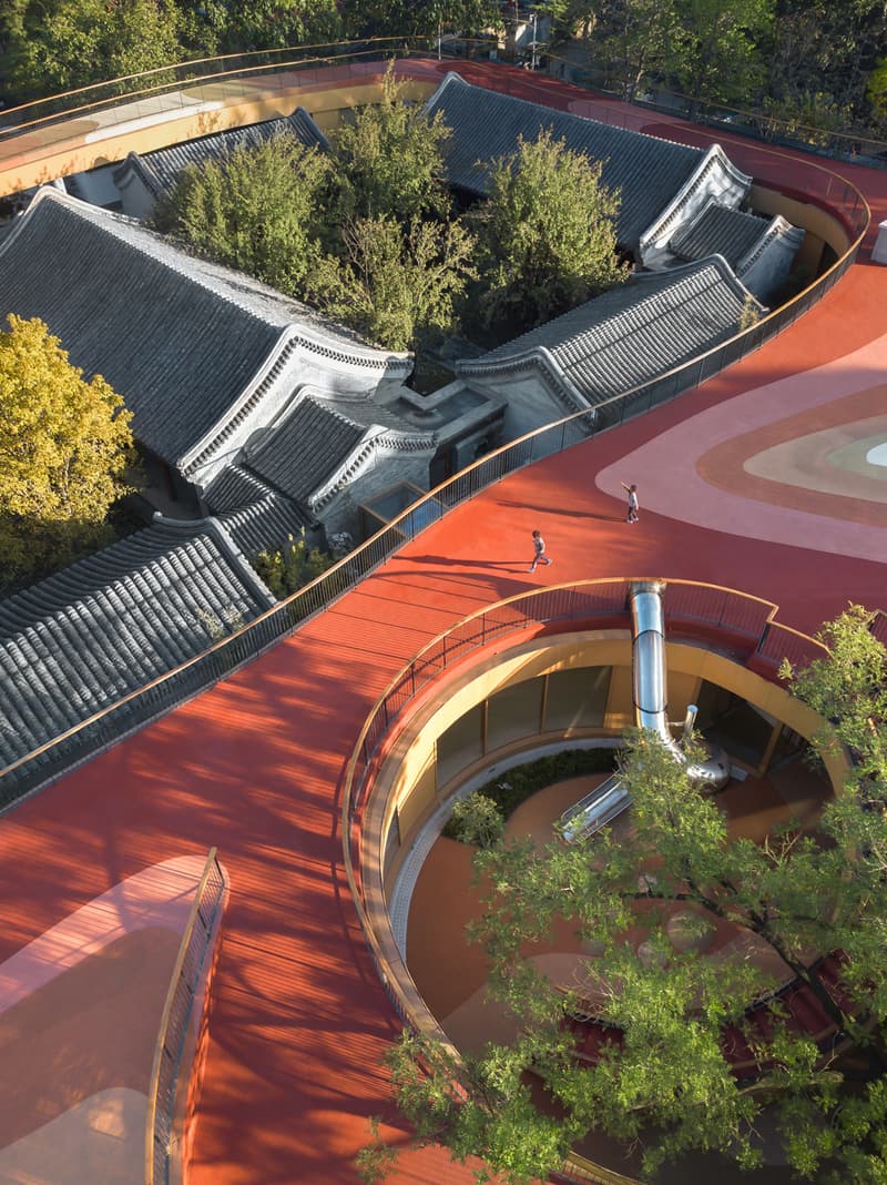 YueCheng Courtyard Kindergarten by MAD Architects ma yansong design exterior school beijing china