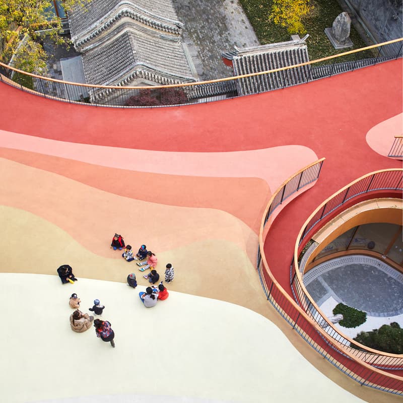 YueCheng Courtyard Kindergarten by MAD Architects ma yansong design exterior school beijing china