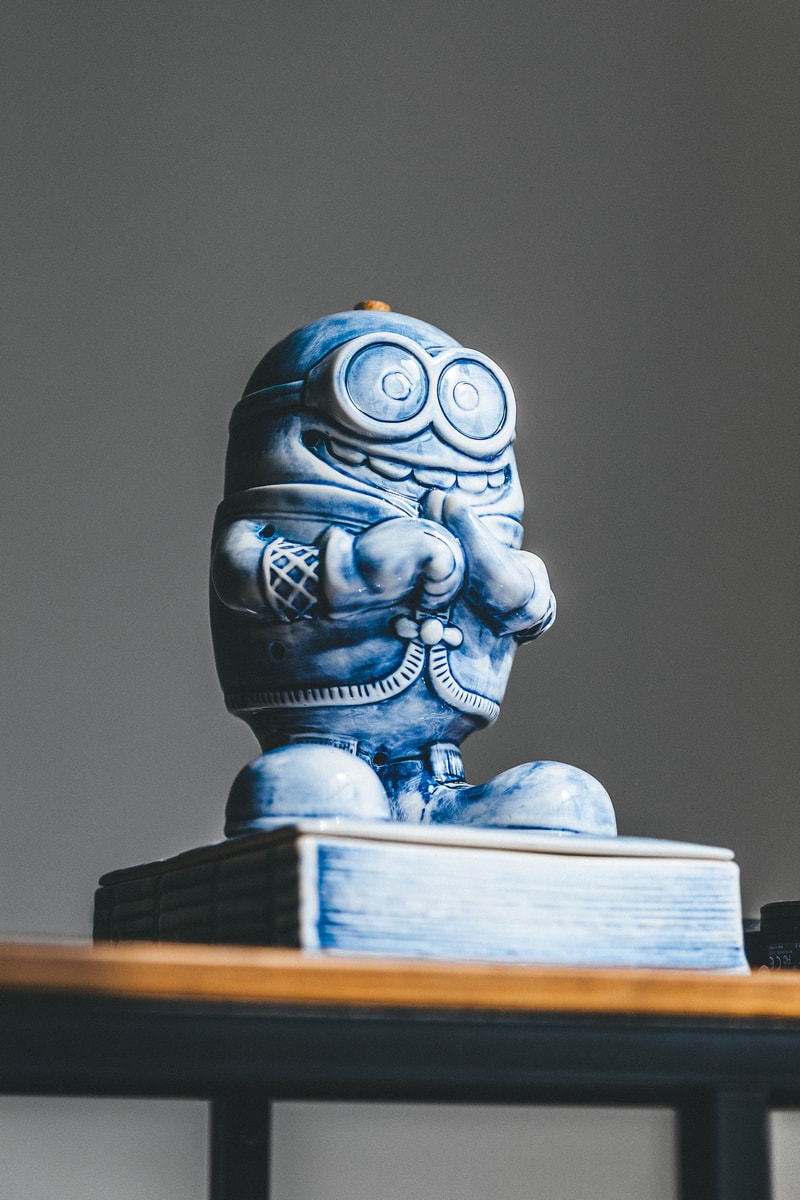 YEENJOY STUDIO Minions Despicable Me Movie Incense Porcelain Ceramic Collaboration HBX 