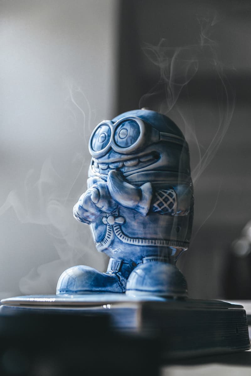 YEENJOY STUDIO Minions Despicable Me Movie Incense Porcelain Ceramic Collaboration HBX
