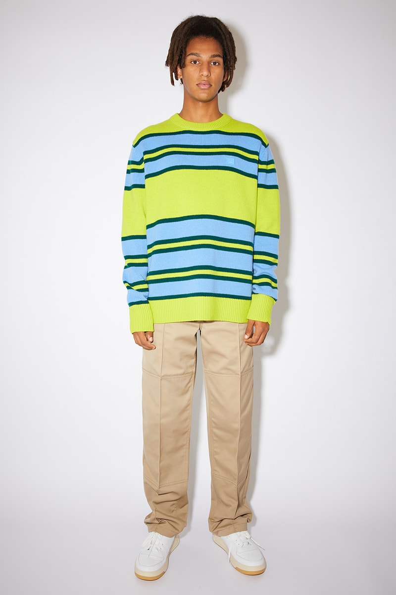 acne studios face collection spring summer 2021 release information lookbook