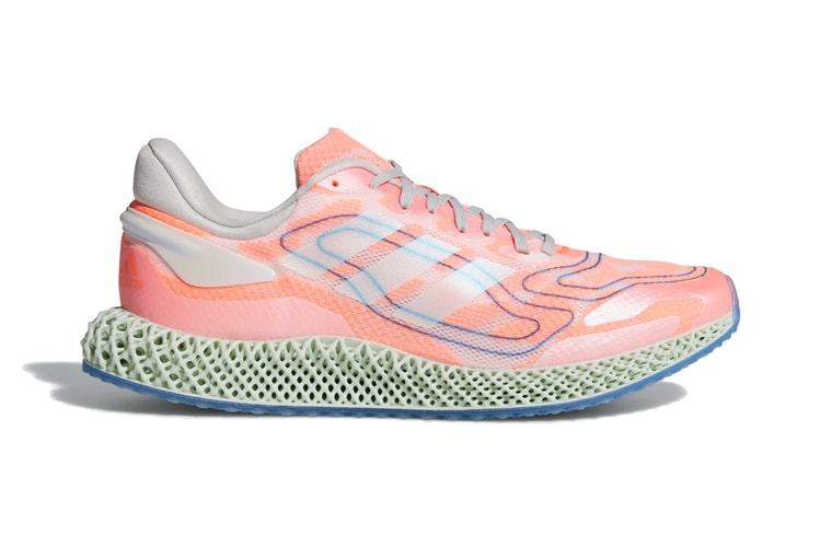 adidas 4D Run 1.0 Appears in Yet Another "Signal Coral"-Based Colorway