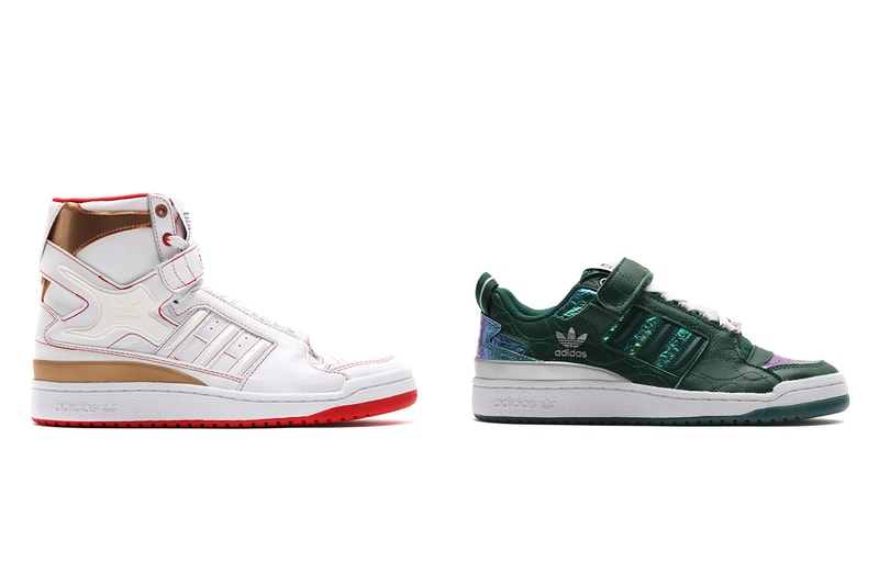 adidas forum Xiangqi white red green white iridescent H04236 h04198 release info photos
