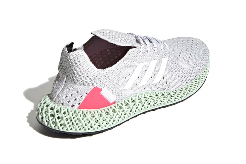 adidas Originals 4D Runner adidas Energy Concepts 190C AEC FY7916 Crystal White / Cloud White / Super Pink Four Dimensional Sole Unit Release Information Drop Date Closer First Look Future 