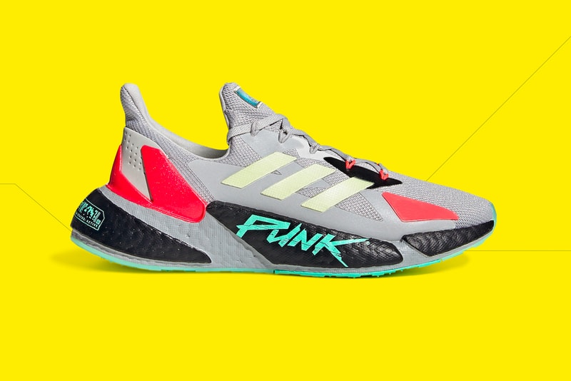 adidas x9000 Cyberpunk 2077 Collection Keanu reeves shoes kicks footwear sneakers gaming 4d outsole printed X90004D  adidas X9000L4