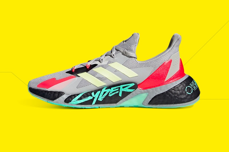 adidas x9000 Cyberpunk 2077 Collection Keanu reeves shoes kicks footwear sneakers gaming 4d outsole printed X90004D  adidas X9000L4