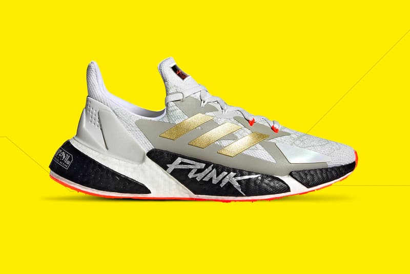 adidas x9000 Cyberpunk 2077 Collection Keanu reeves shoes kicks footwear sneakers gaming 4d outsole printed X90004D adidas X9000L4