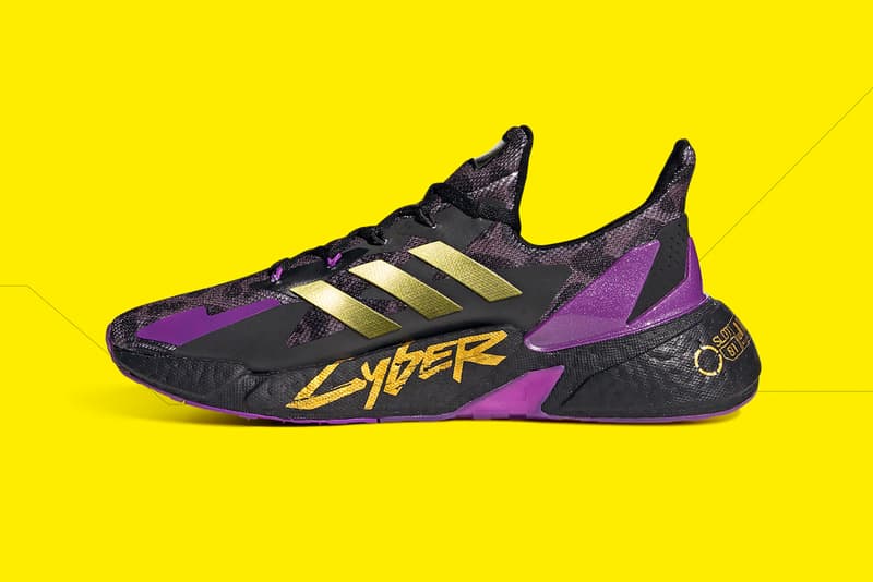 adidas x9000 Cyberpunk 2077 Collection Keanu reeves shoes kicks footwear sneakers gaming 4d outsole printed X90004D adidas X9000L4