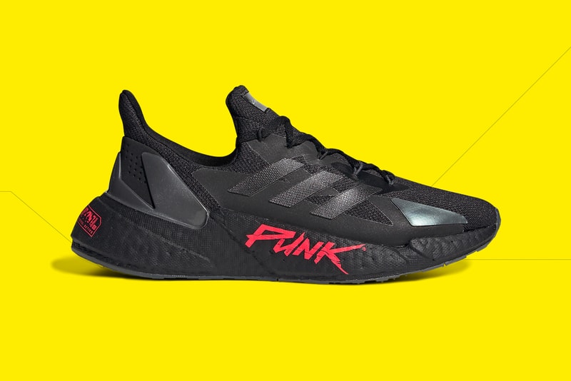 adidas x9000 Cyberpunk 2077 Collection Keanu reeves shoes kicks footwear sneakers gaming 4d outsole printed X90004D  adidas X9000L4