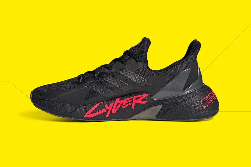 adidas x9000 Cyberpunk 2077 Collection Keanu reeves shoes kicks footwear sneakers gaming 4d outsole printed X90004D  adidas X9000L4