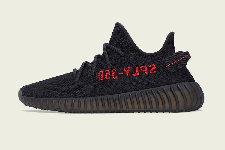The adidas YEEZY BOOST 350 V2 "Black/Red" Is Re-Releasing Next Month