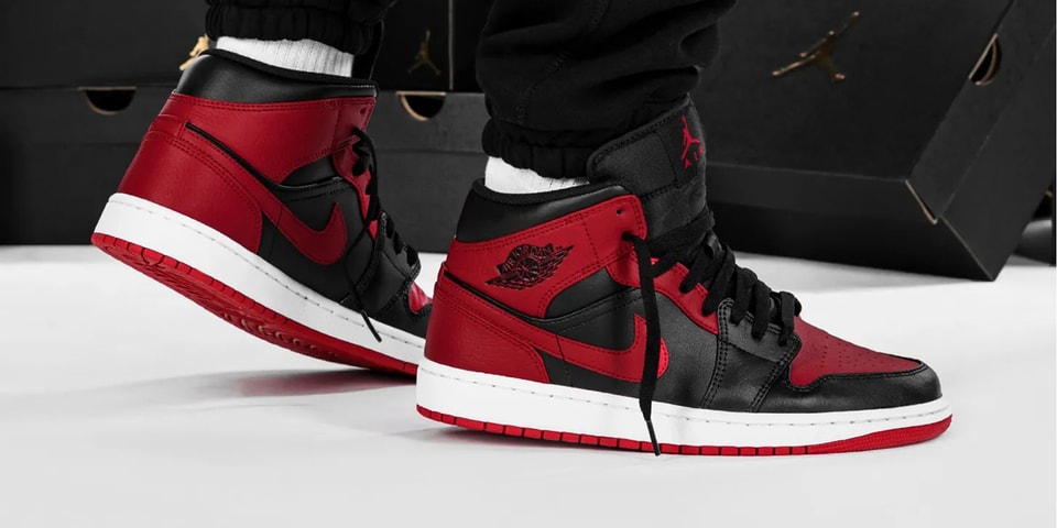 Air Jordan 1 Mid Banned Official Release Date Hypebeast