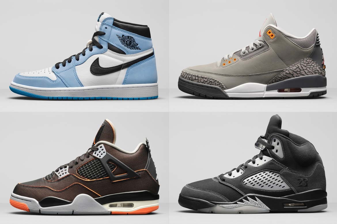 Jordan Brand Spring 2021 Retro Collection Release Dates Hypebeast jordan 1 release calendar 2021