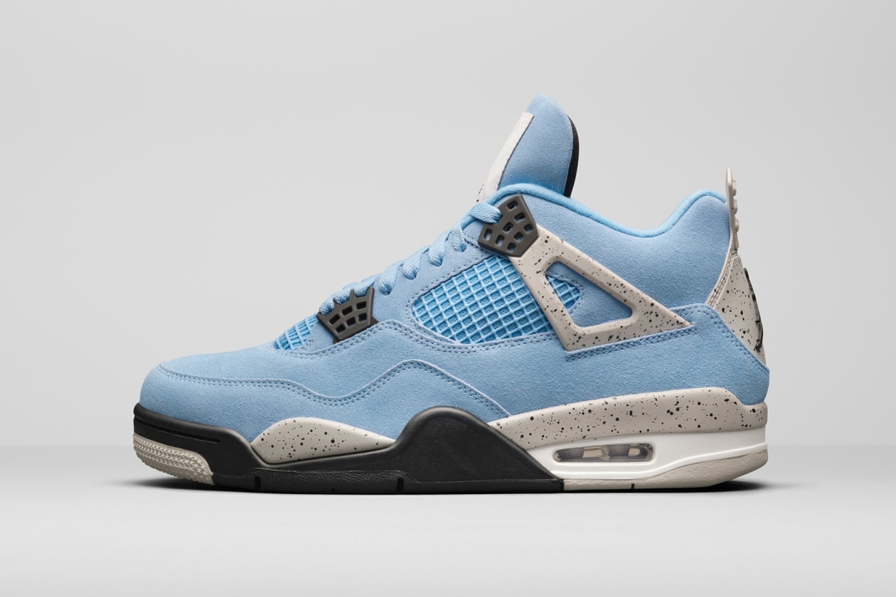 air jordan brand spring 2021 retro collection 1 3 5 9 13 university blue metallic silver cool grey starfish orange stealth university gold official release dates info photos price store list buying guide
