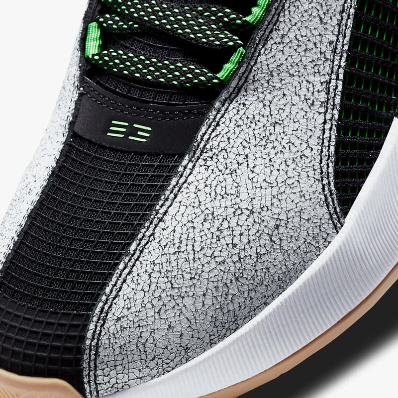 air jordan 35 bayou boys zion williamson white black green gum official release date info photos price store list buying guide