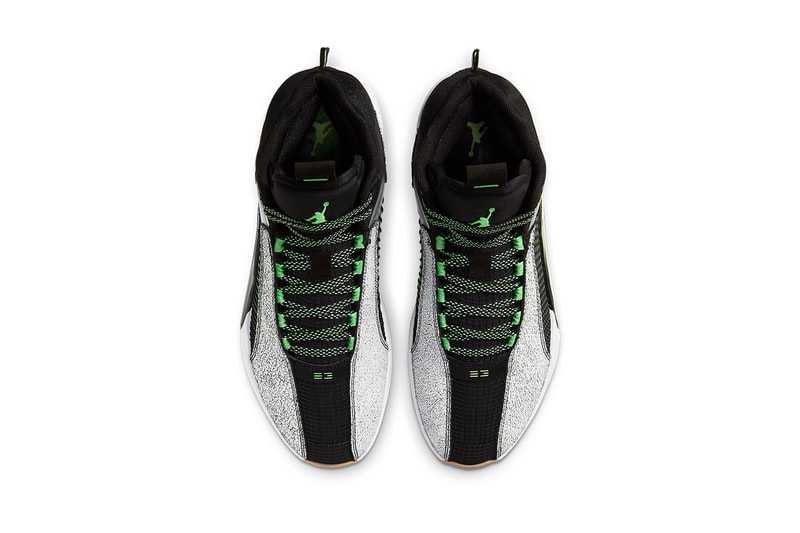 air jordan 35 bayou boys zion williamson white black green gum official release date info photos price store list buying guide
