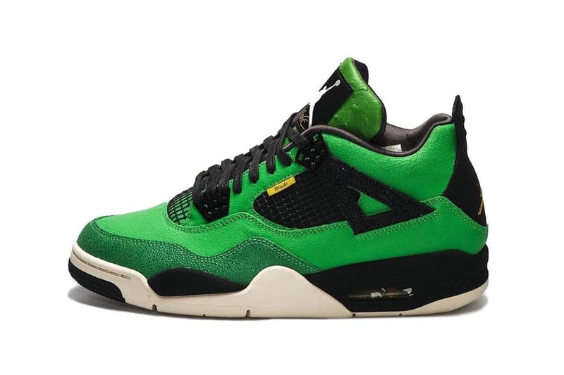 jordan 4 green black