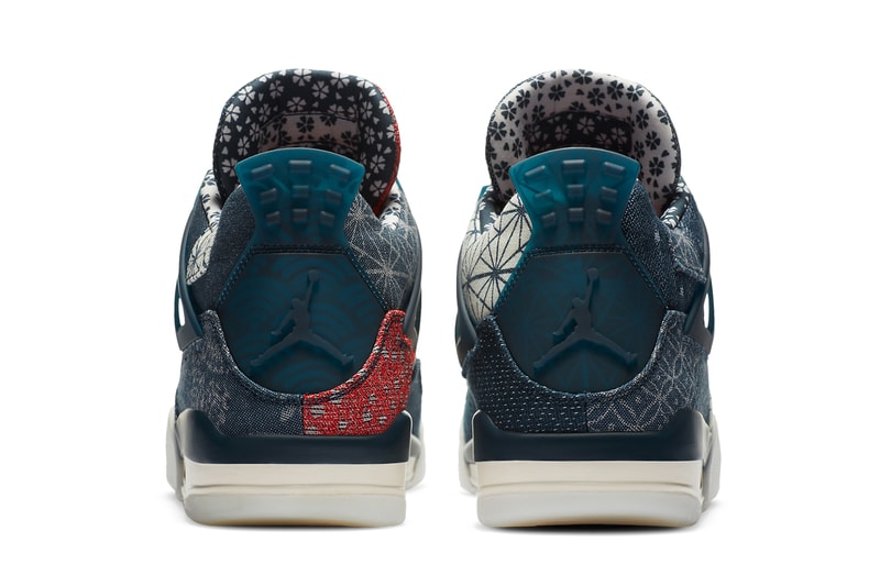 air jordan brand 4 sashiko deep ocean blue sail cement grey fire red CW0898 400 official release date info photos price store list buying guide