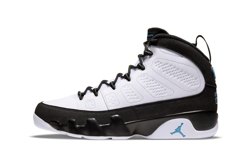 air jordan brand 9 university blue white black ct8019 140 unc carolina tar heels official release date info photos price store list buying guide