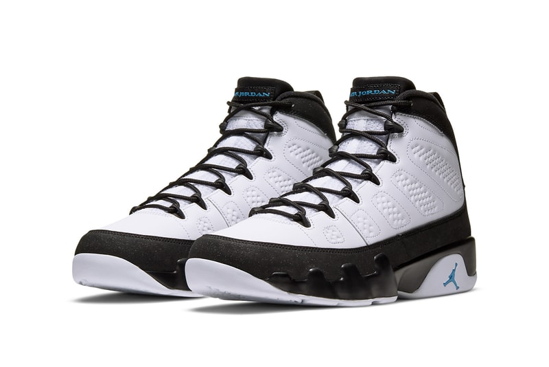 air jordan brand 9 university blue white black ct8019 140 unc carolina tar heels official release date info photos price store list buying guide