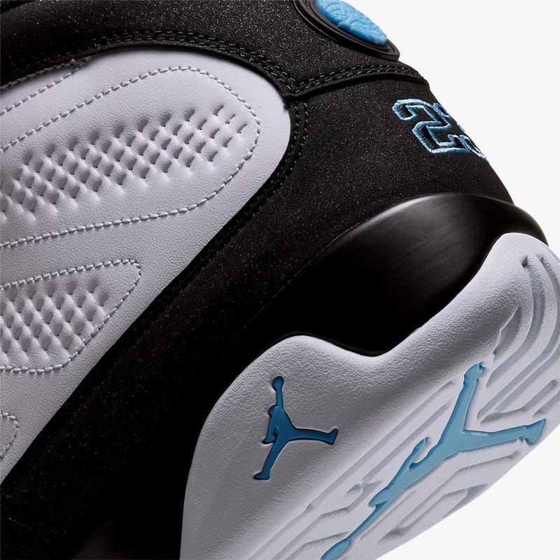 air jordan brand 9 university blue white black ct8019 140 unc carolina tar heels official release date info photos price store list buying guide