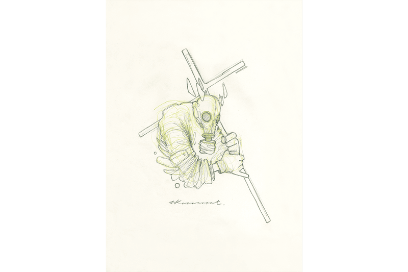 aitor throup the daily sketchbook thedsa archive studios paris menswear launch coronavirus covid 19 london burnley england the uk brexit