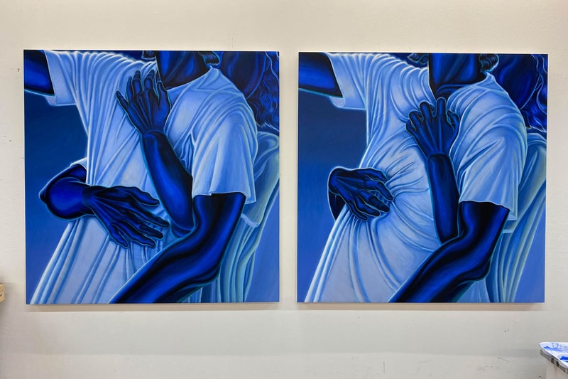 alex gardner blues exhibition the hole gallery new york city paintings