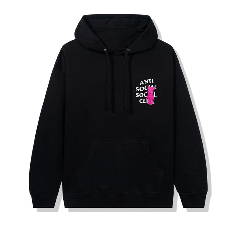 Anti Social Social Club x Medicom Toy BE@RBRICKs collaboration collection hoodies tee shirts release date info buy fall winter 2020 fw20 1000 400 size