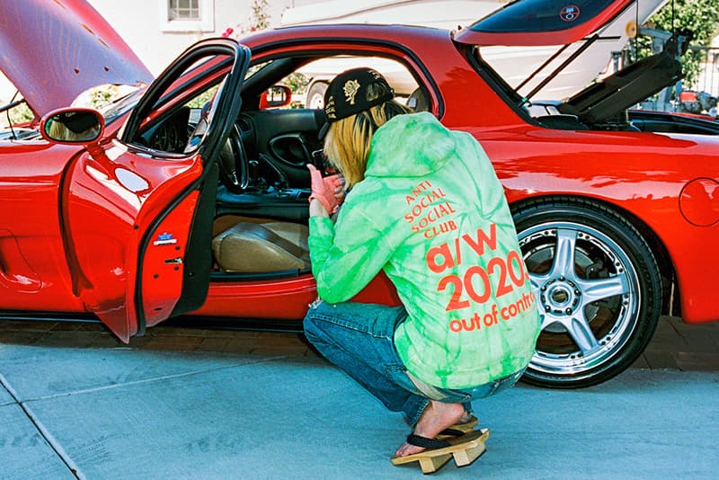 Anti Social Social Club FW20 Collection Lookbook fall winter 2020 out of control clothing hoodie release date info buy