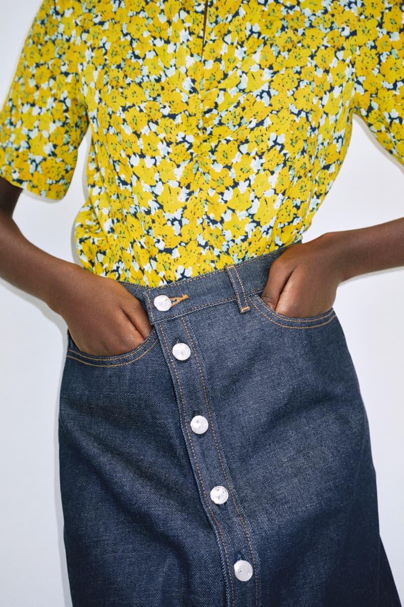 A.P.C. Spring/Summer 2021 Collection Lookbook SS21 Jean Touitou Mens Womens Looks Mini Bags Tailoring Shirts Asymmetrical Denim Jeans Sandals Roman Jewelry