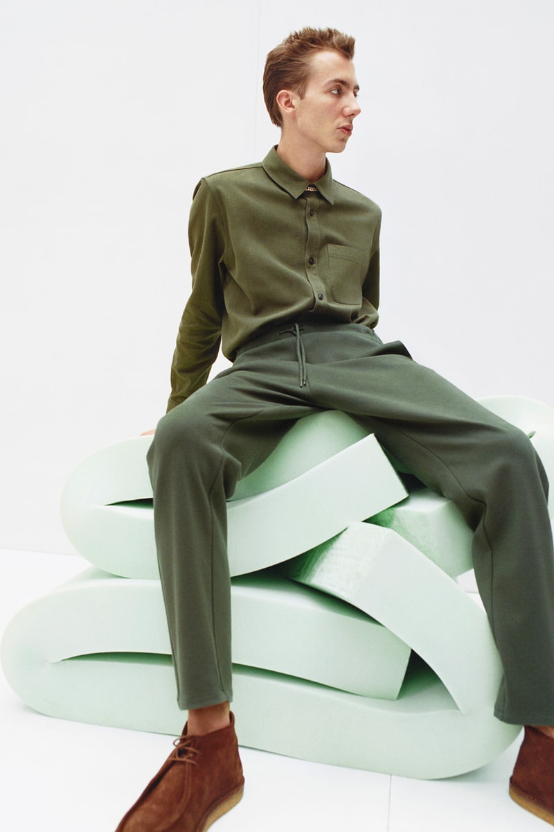 A.P.C. Spring/Summer 2021 Collection Lookbook SS21 Jean Touitou Mens Womens Looks Mini Bags Tailoring Shirts Asymmetrical Denim Jeans Sandals Roman Jewelry