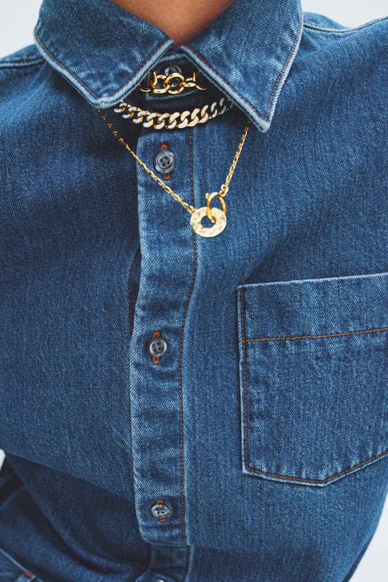 A.P.C. Spring/Summer 2021 Collection Lookbook SS21 Jean Touitou Mens Womens Looks Mini Bags Tailoring Shirts Asymmetrical Denim Jeans Sandals Roman Jewelry