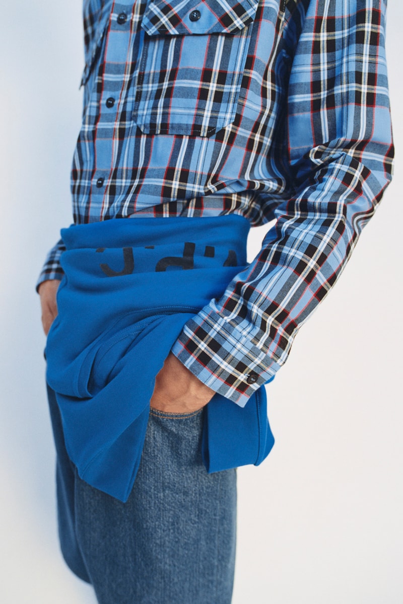A.P.C. Spring/Summer 2021 Collection Lookbook SS21 Jean Touitou Mens Womens Looks Mini Bags Tailoring Shirts Asymmetrical Denim Jeans Sandals Roman Jewelry