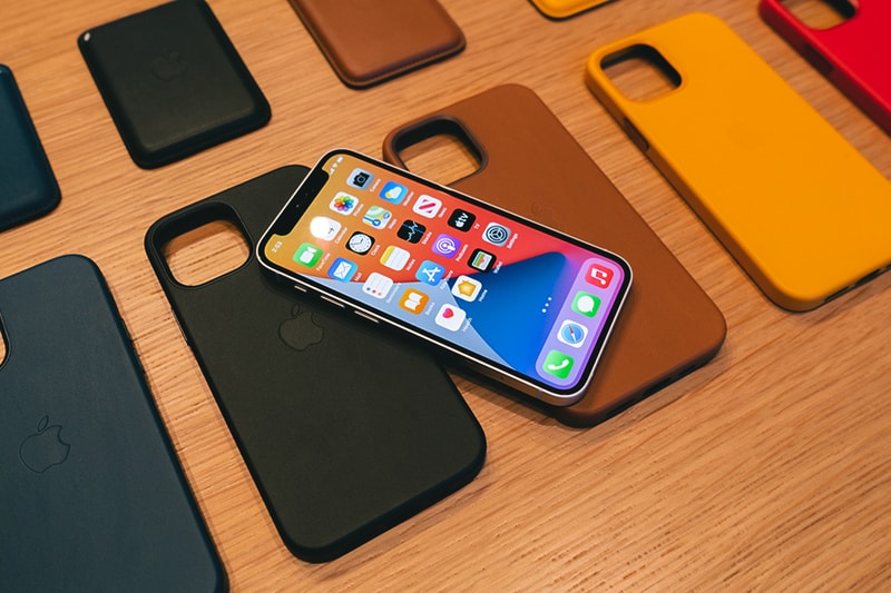 Apple iPhone 12 Studio Launch MagSafe Case Wallet Customization info