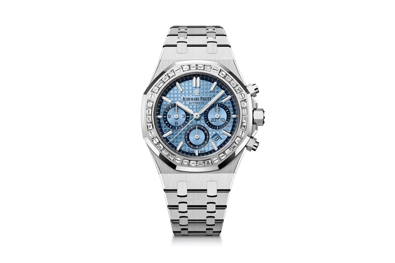Audemars Piguet Adds Diamonds to the Already-Limited Edition White Gold Royal Oak Chronograph