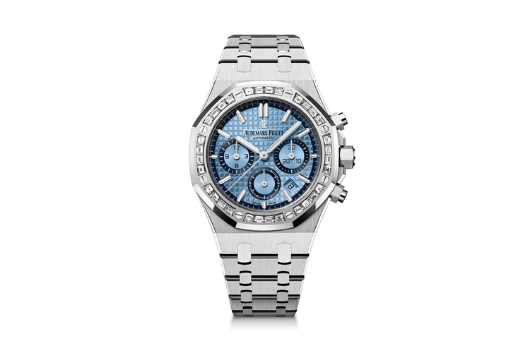 Audemars Piguet Adds Diamonds to the Already-Limited Edition White Gold Royal Oak Chronograph