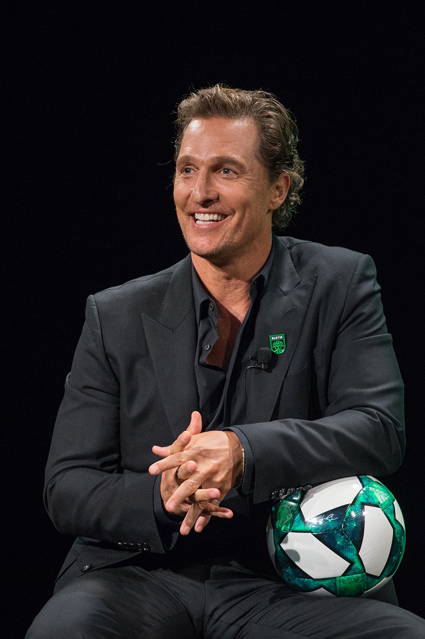 Austin FC Matthew McConaughey MLS Soccer Texas United States football new team interview