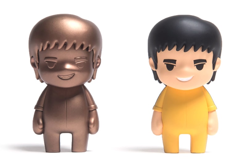 bait bruce lee kokies toy yellow bronze release info pricing photos