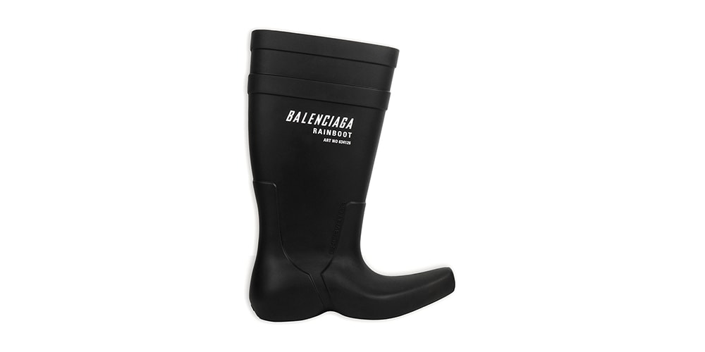 Balenciaga Drops Excavator Rainboot for $850 USD