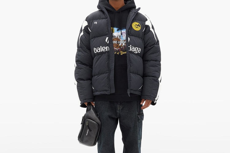 Balenciaga's Football Puffer Coat Is for Those Who Want To Stand on the Sidelines in Style